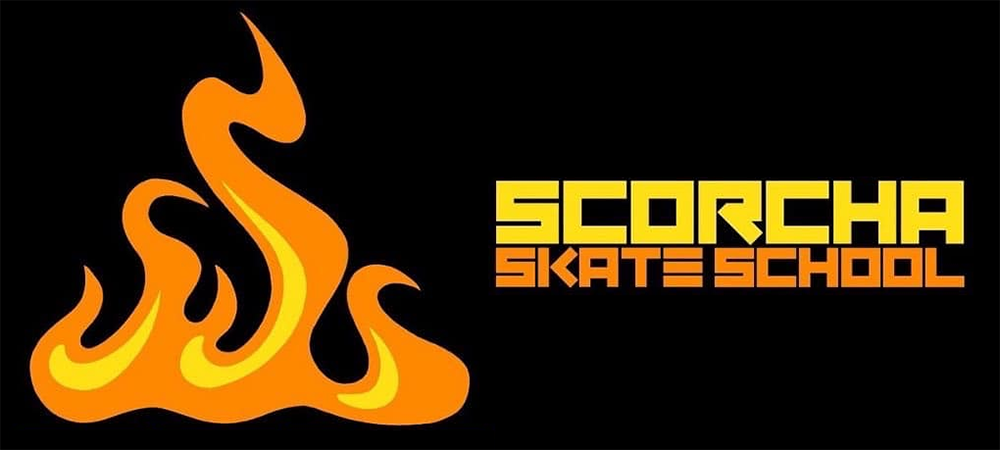 Scorcha Skate School logo